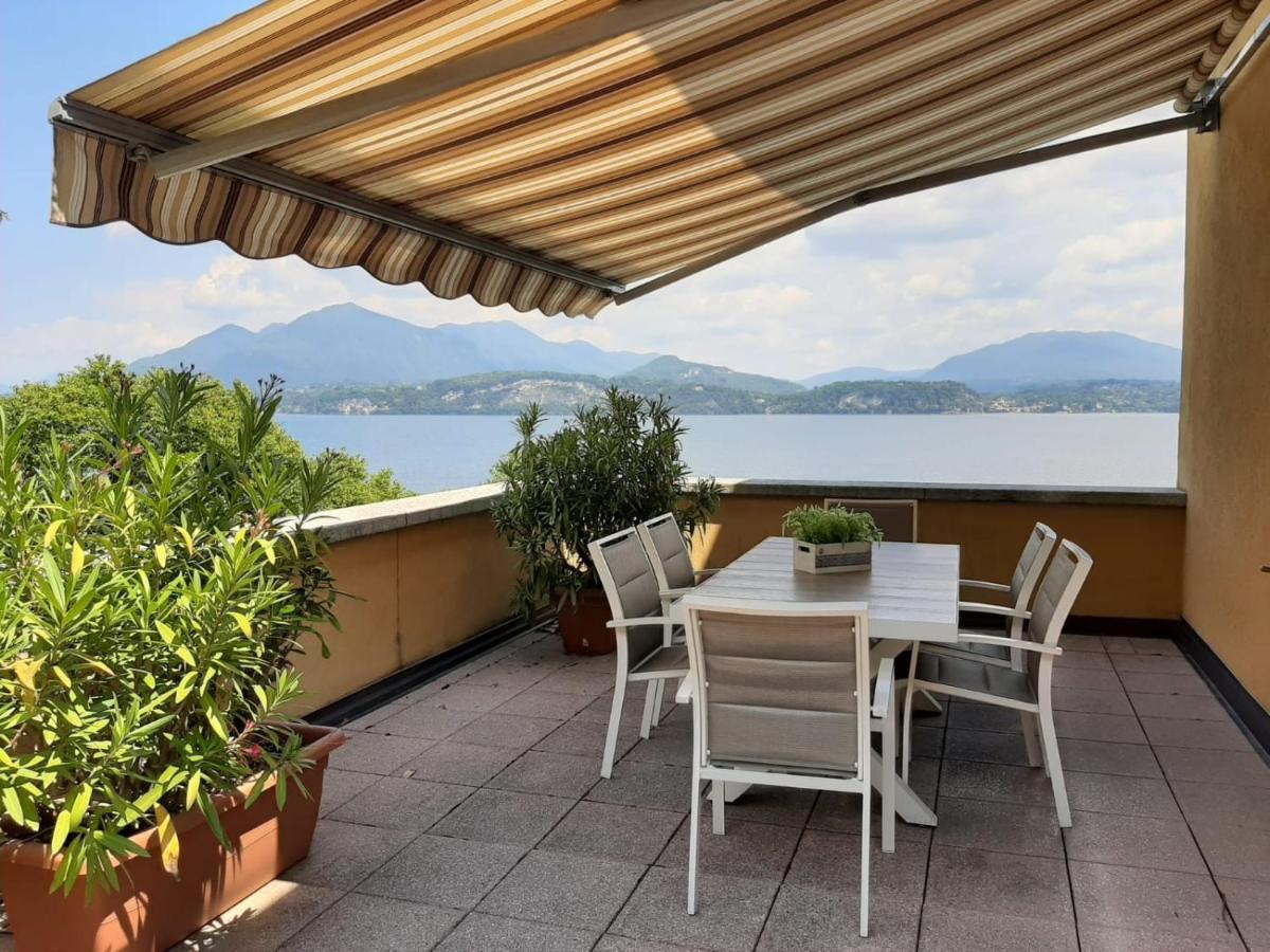 Bmp Apartment Gioiosa 1 Terrazza Vista Lago Belgirate Eksteriør billede
