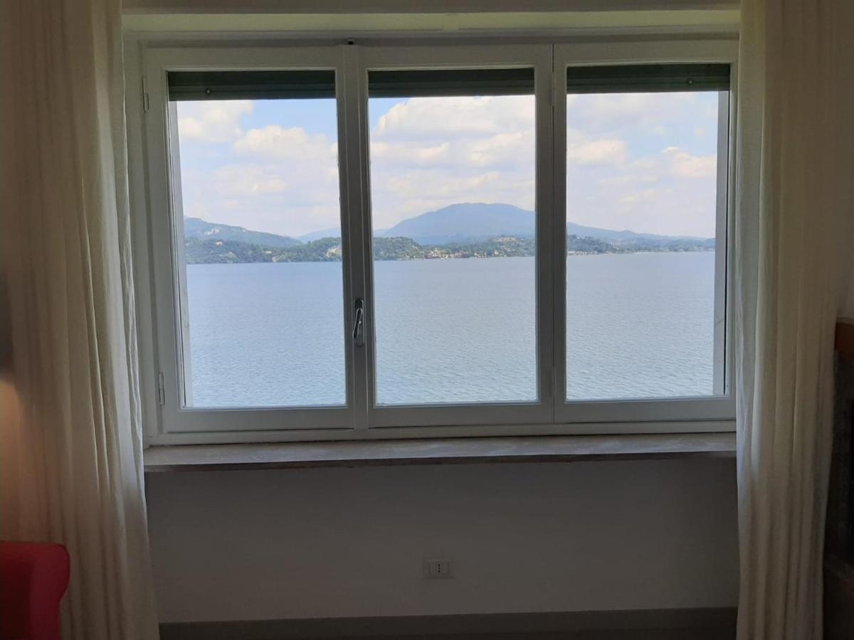 Bmp Apartment Gioiosa 1 Terrazza Vista Lago Belgirate Eksteriør billede